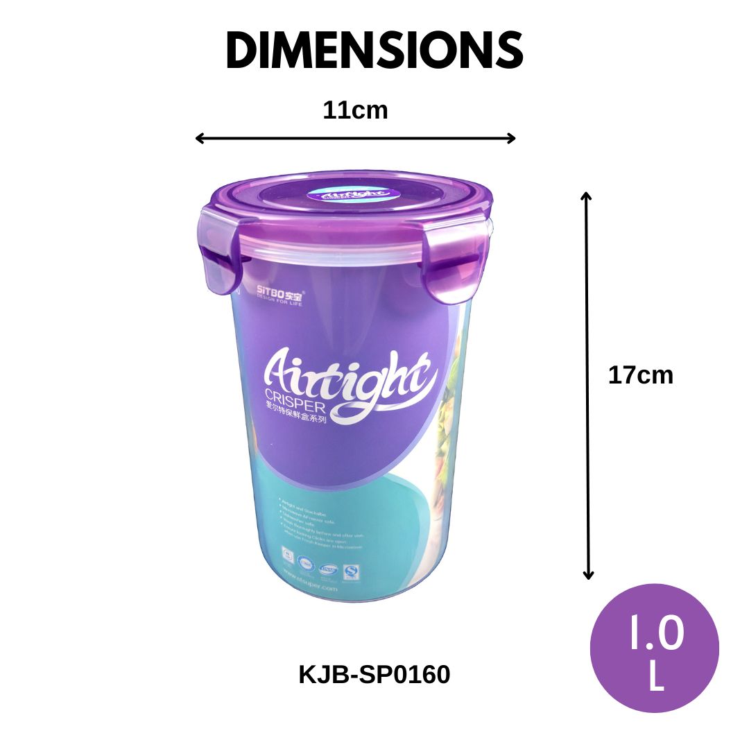 Sitbo Round Airtight Crisper
