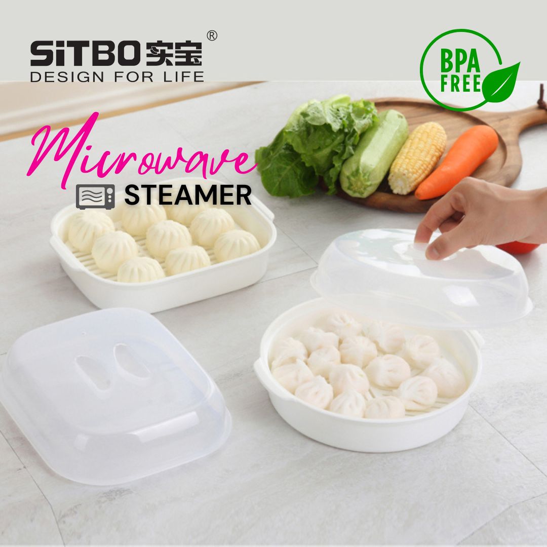 Sitbo Beauty Plastic Microwave Steamer