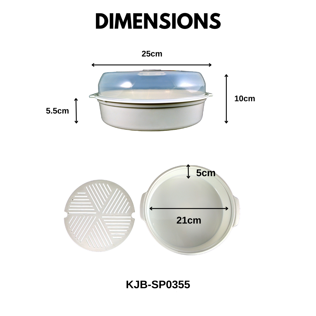 Sitbo Beauty Plastic Microwave Steamer