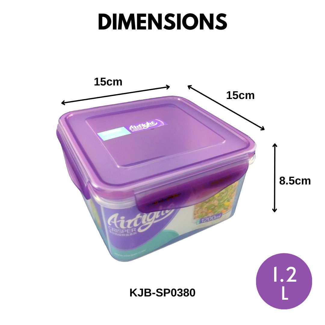 Sitbo Square Airtight Crisper