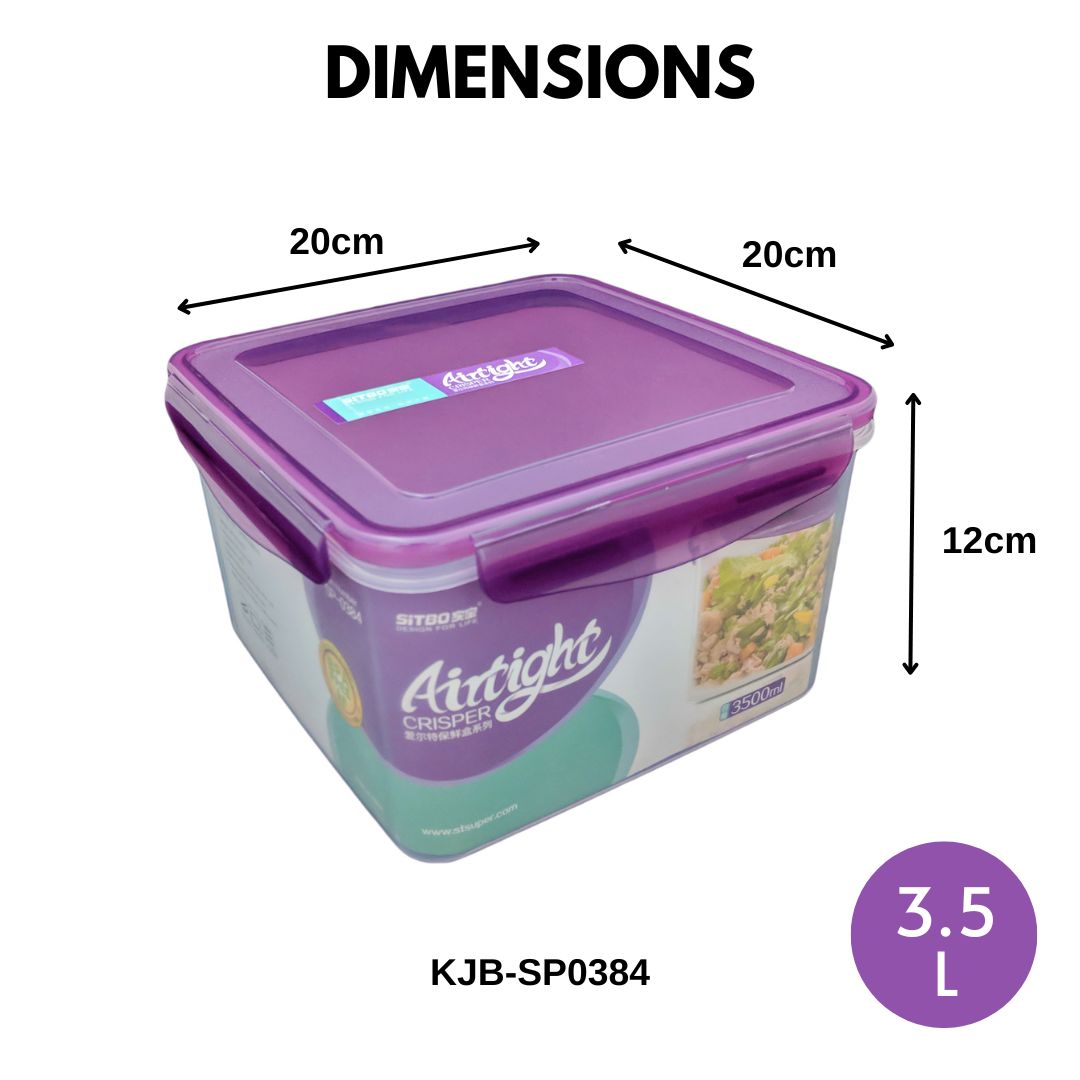 Sitbo Square Airtight Crisper