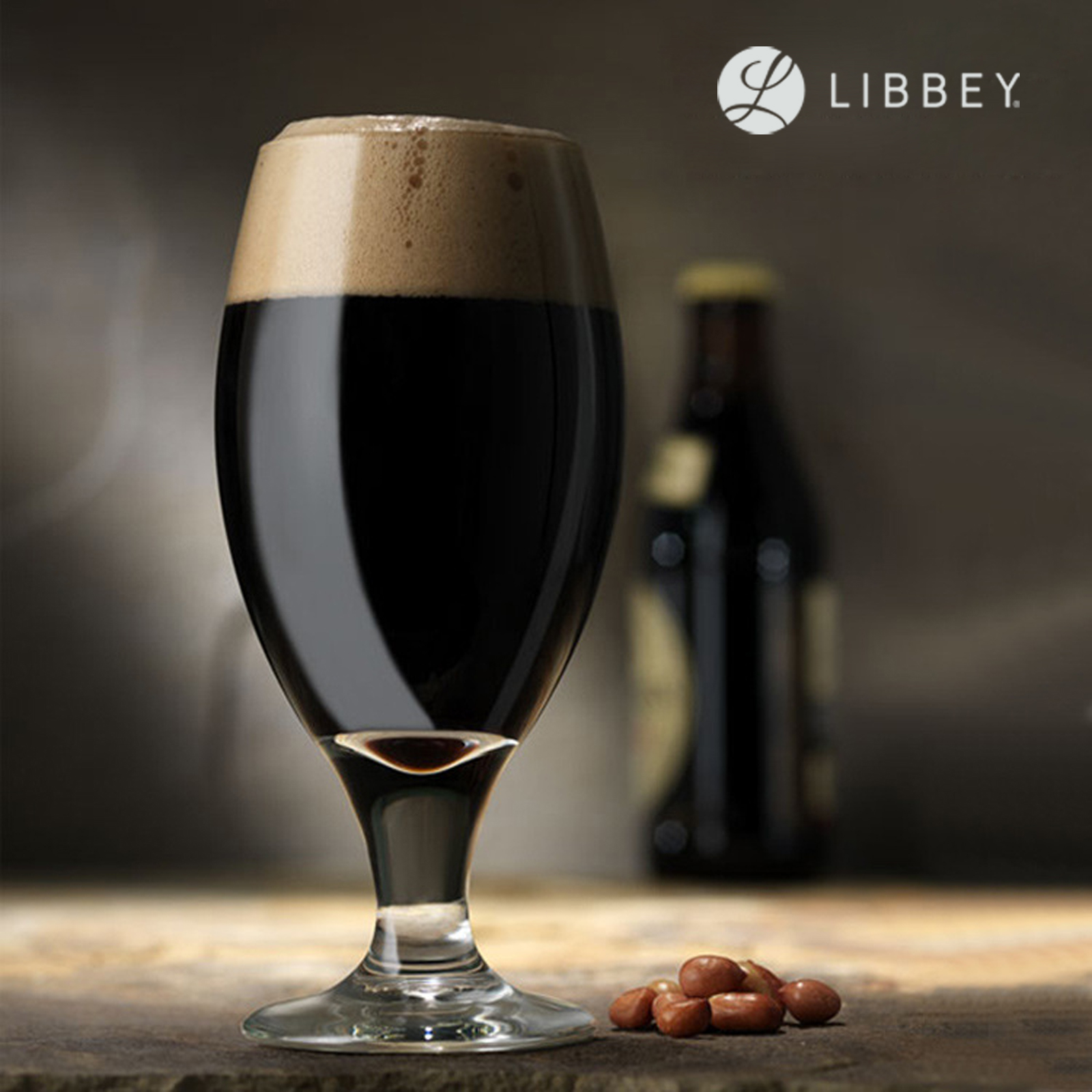 Libbey Teardrop 3915 Stemmed Beer Glass 436ml/14.75oz