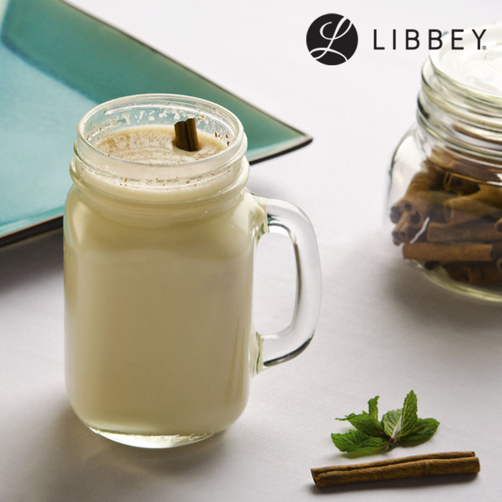 Libbey County Fair 97084 Glass Drinking Mason Jar 473ml/16oz