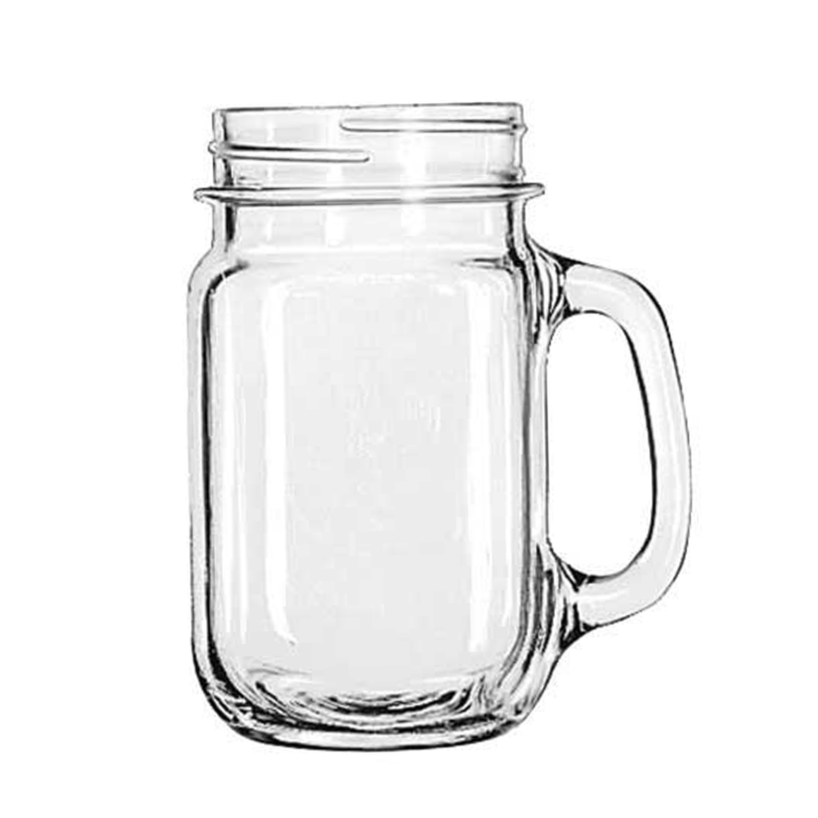 Libbey County Fair 97084 Glass Drinking Mason Jar 473ml/16oz