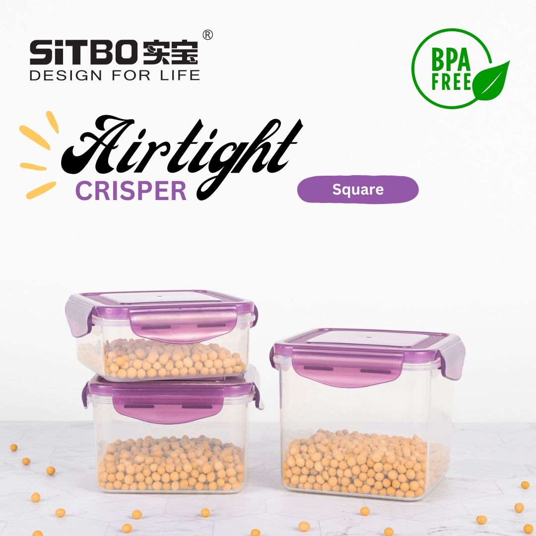 Sitbo Square Airtight Crisper