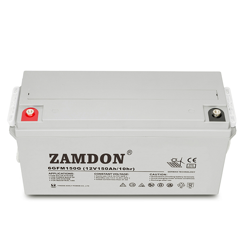 12V150AH deep cycle gel battery manufacturer supplier for solar - Zamdon