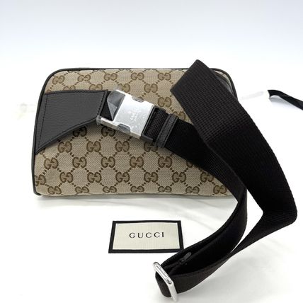 GUCCI ショルダーバッグ・ポシェット 国内発!すぐ届く★人気 GUCCI GGキャンバス ボディバッグ(4)