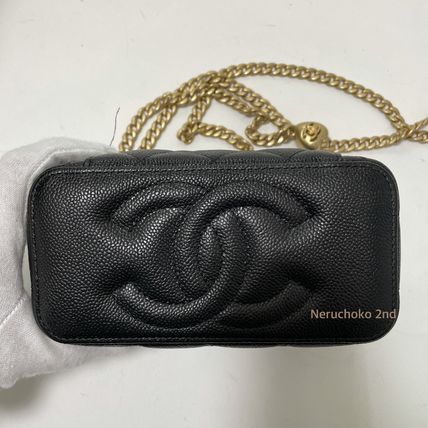 CHANEL ショルダーバッグ・ポシェット 国内発送《超限定♪早い者勝ち♡》ショルダー付バニティ(6)