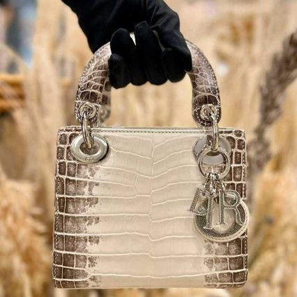 Dior ハンドバッグ 超希少 Lady Dior ミニ〜アリゲーターヒマラヤ〜Limited Edition