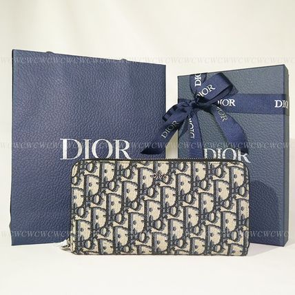 Dior 長財布 すぐ届く&infin;Dior国内発■ディオールオブリークジャカード 長財布(15)