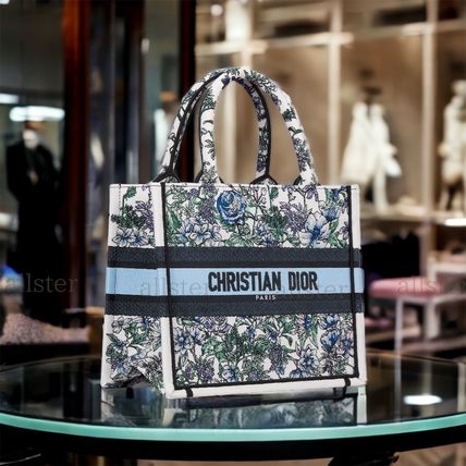 Dior トートバッグ 新作【DIOR】ディオール ブックトート スモール フラワー バッグ(6)