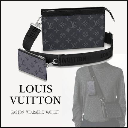 Louis Vuitton ショルダーバッグ LOUIS VUITTON＊GASTON WEARABLE モノグラムウォレット＊送料込(3)