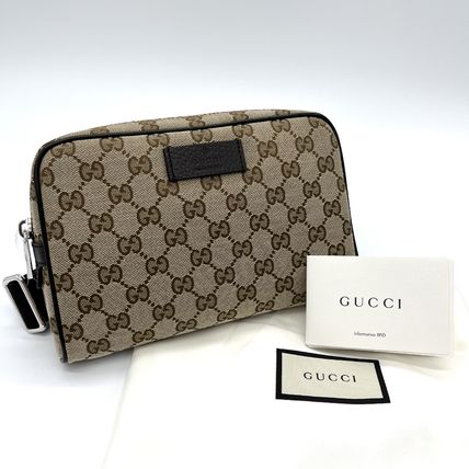 GUCCI ショルダーバッグ・ポシェット 国内発!すぐ届く★人気 GUCCI GGキャンバス ボディバッグ(15)