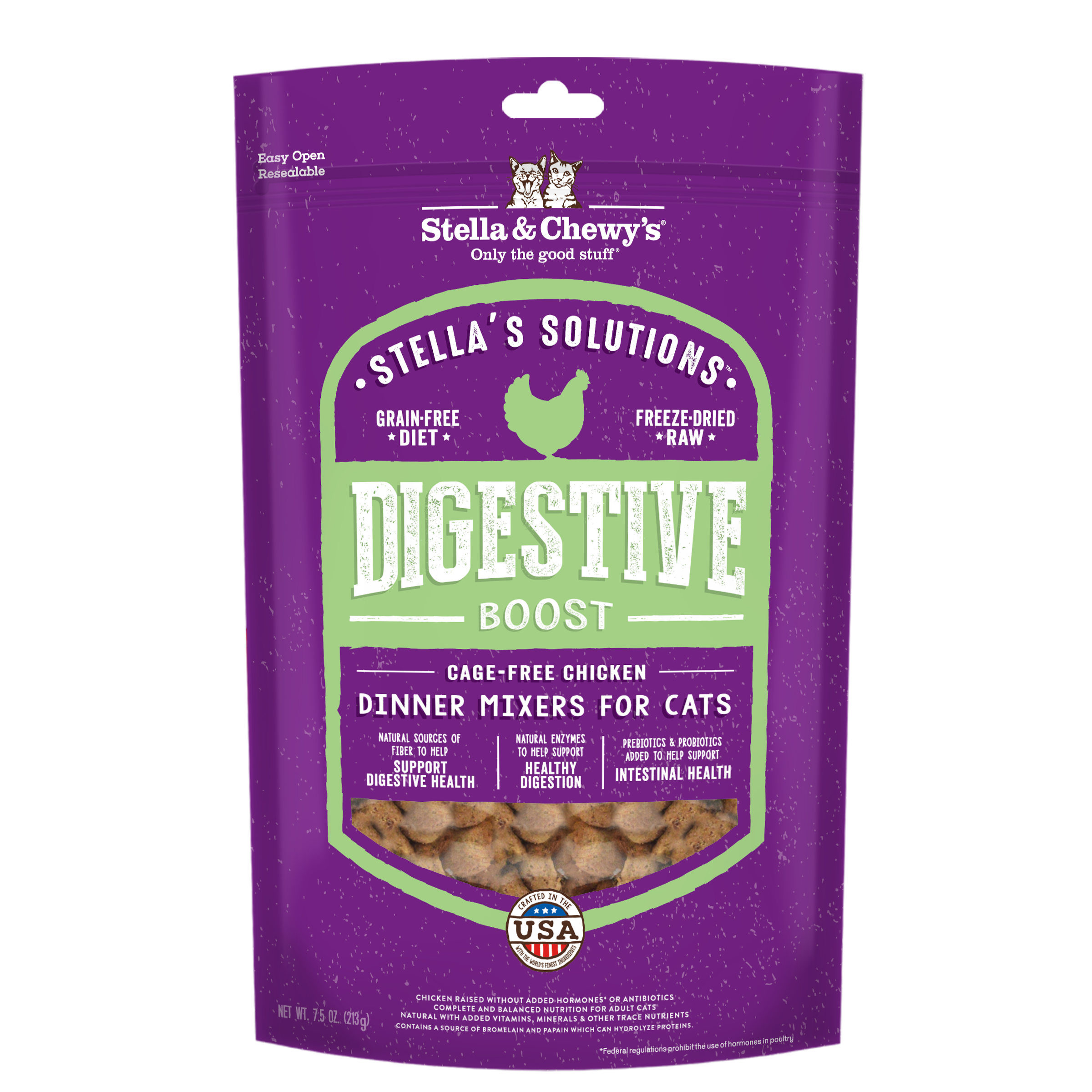 Stella & Chewy's Stella's Solutions Freeze-Dried Dinner Mixers For Cats
