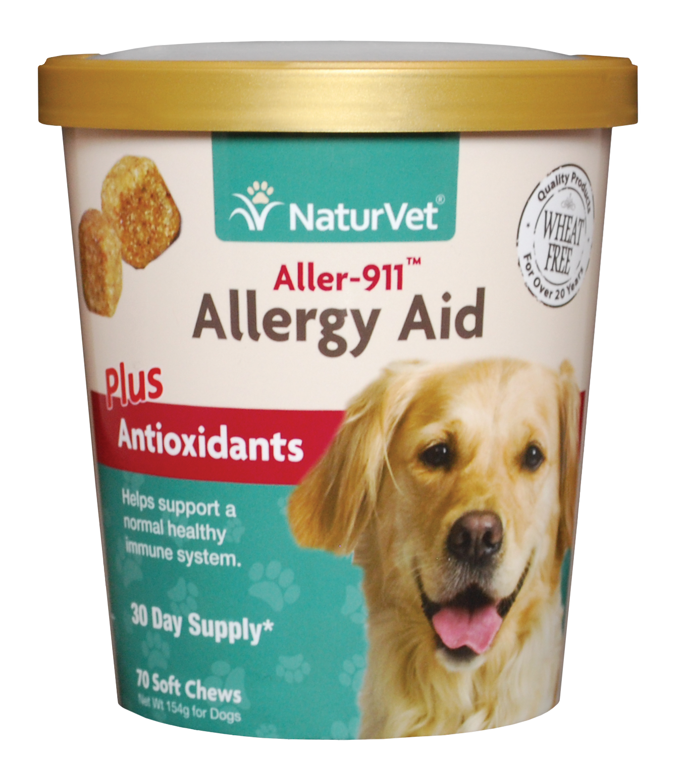 Naturvet Aller-911® Allergy Aid Plus Antioxidants Soft Chews 70ct