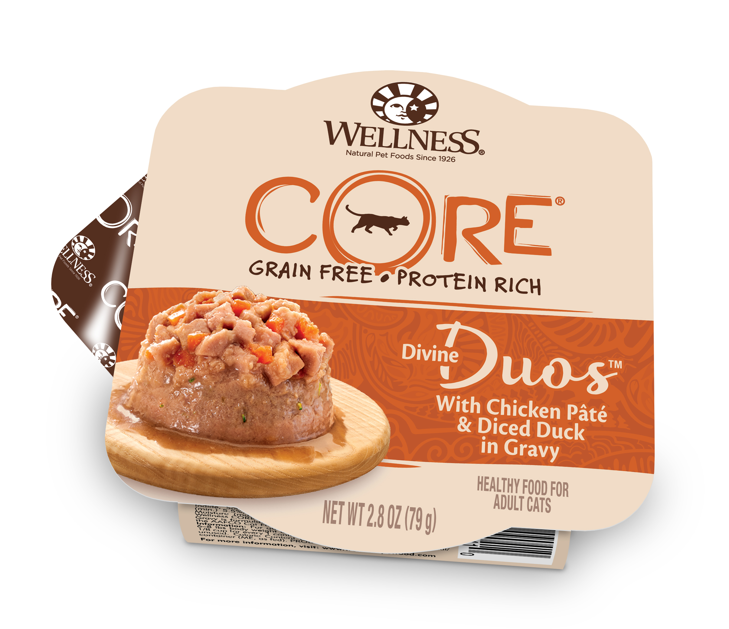 Wellness Core Divine Duos™ Grain-Free Wet Food for Cats 79g