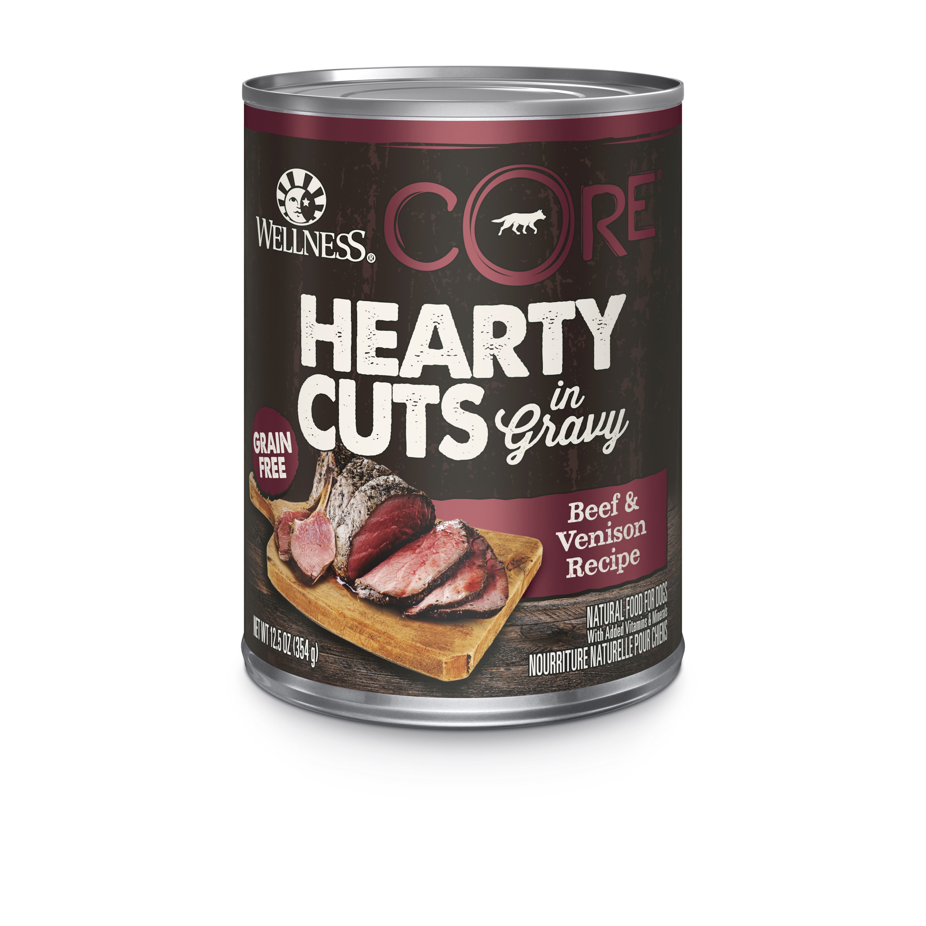Wellness Core Hearty Cuts In Gravy Grain-Free Wet Food 354g