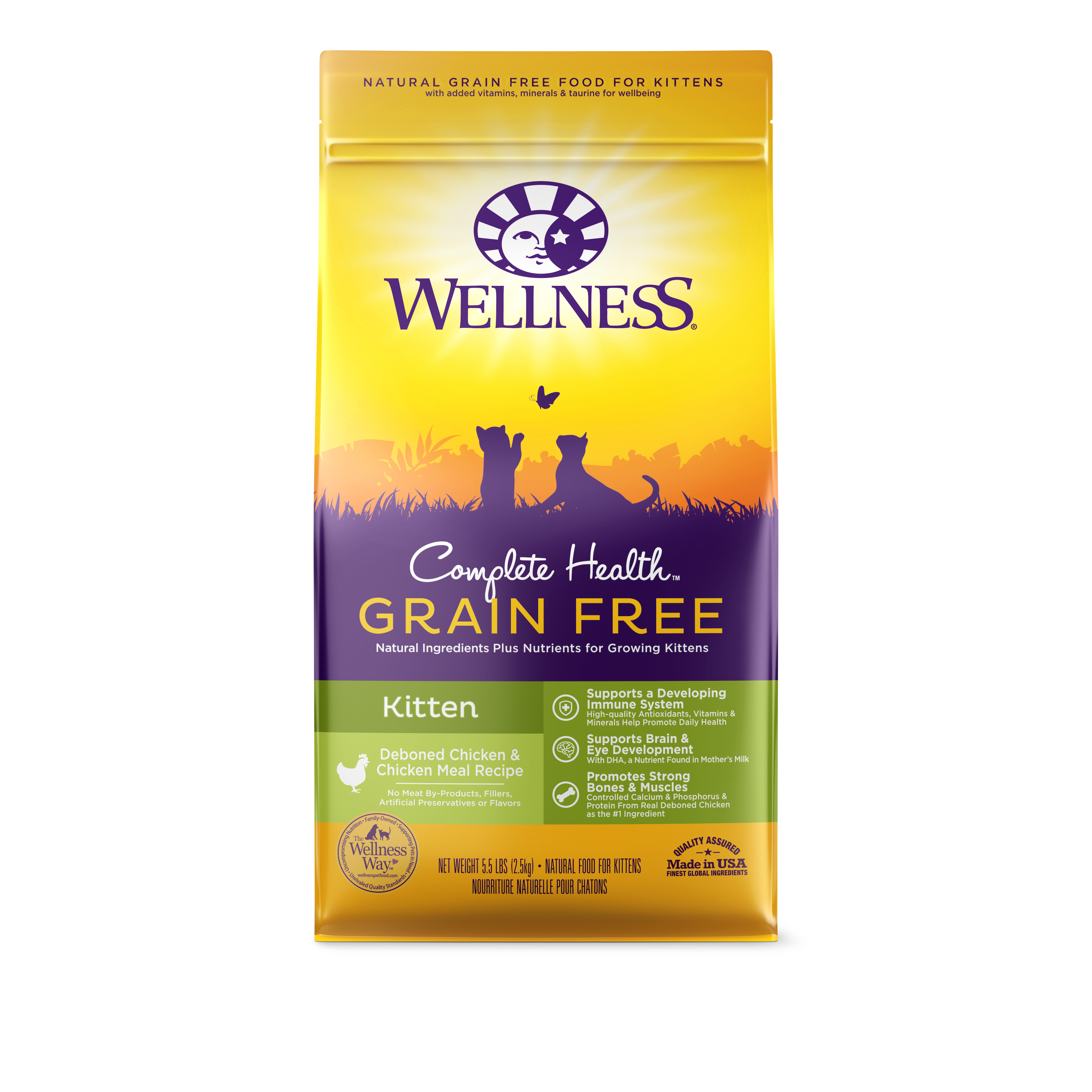 Wellness Complete Health™ Grain-Free Dry Food for Cats
