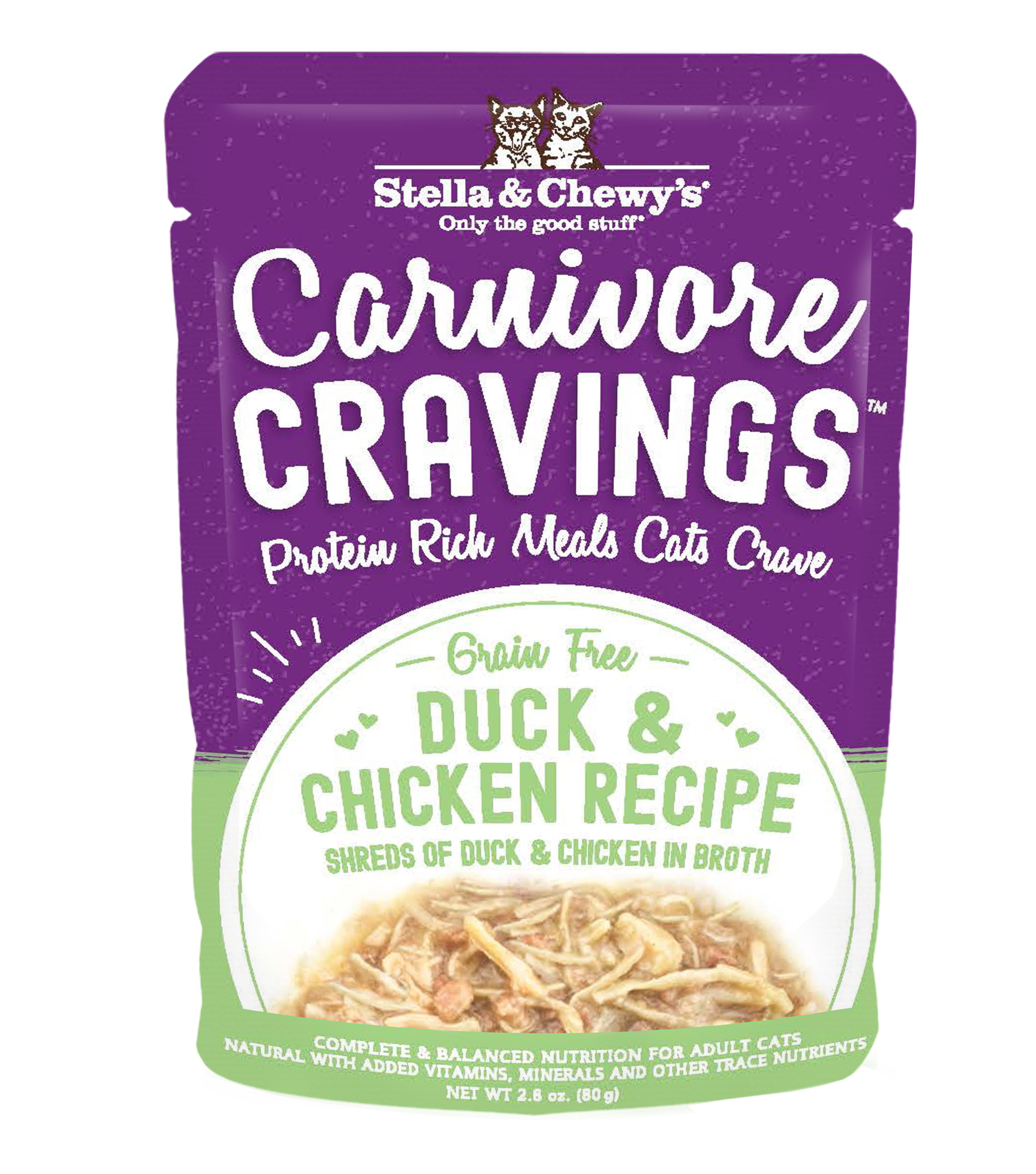 Stella & Chewy's Carnivore Cravings Wet Food Pouches For Cats 80g