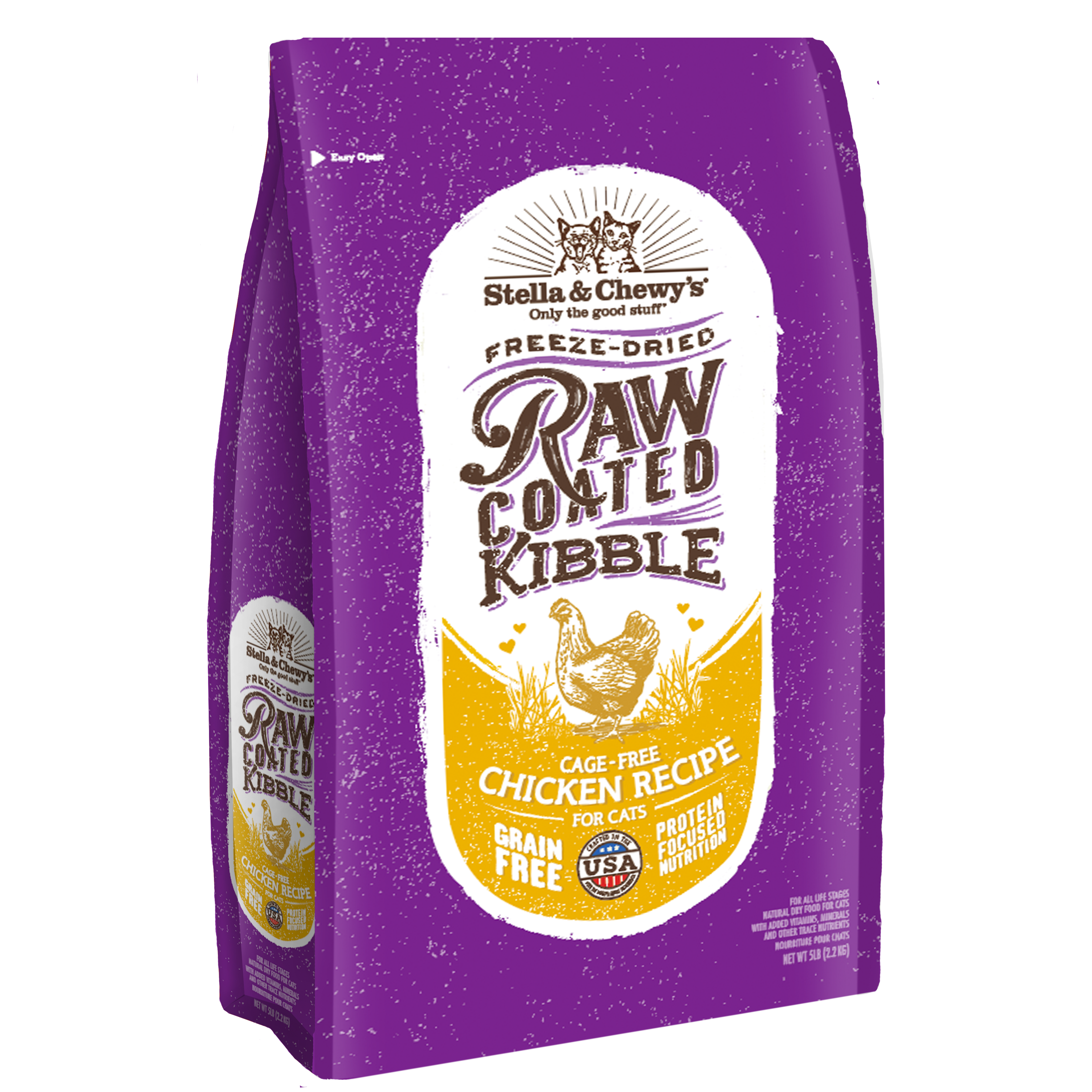 Stella & Chewy's Raw-coated Kibble Food For Cats