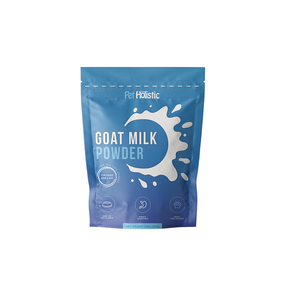 Pet Holistic Goat Milk Powder for Cats & Dogs 14oz (397g)