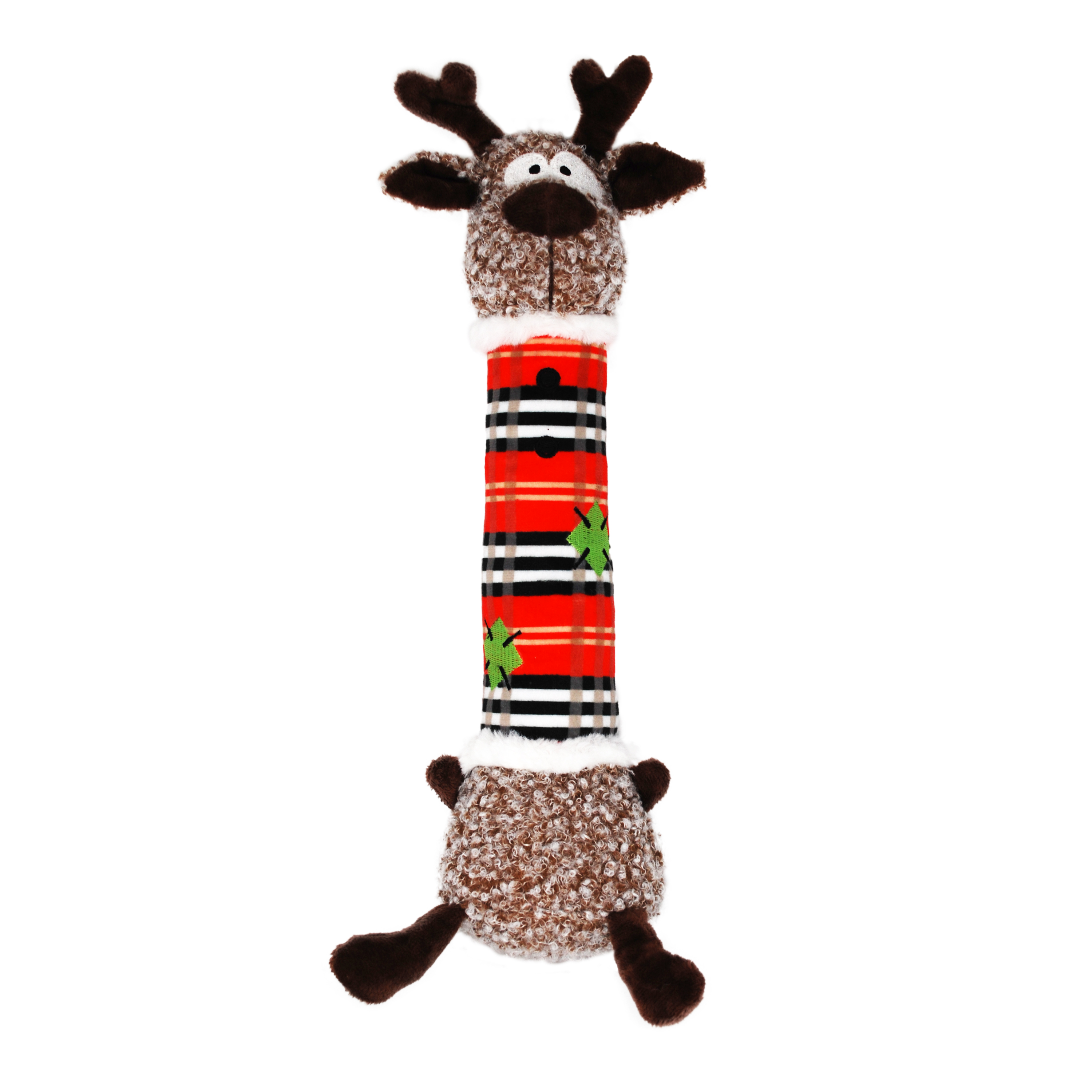 Kong Holiday Shakers Luvs Reindeer Dog Toy