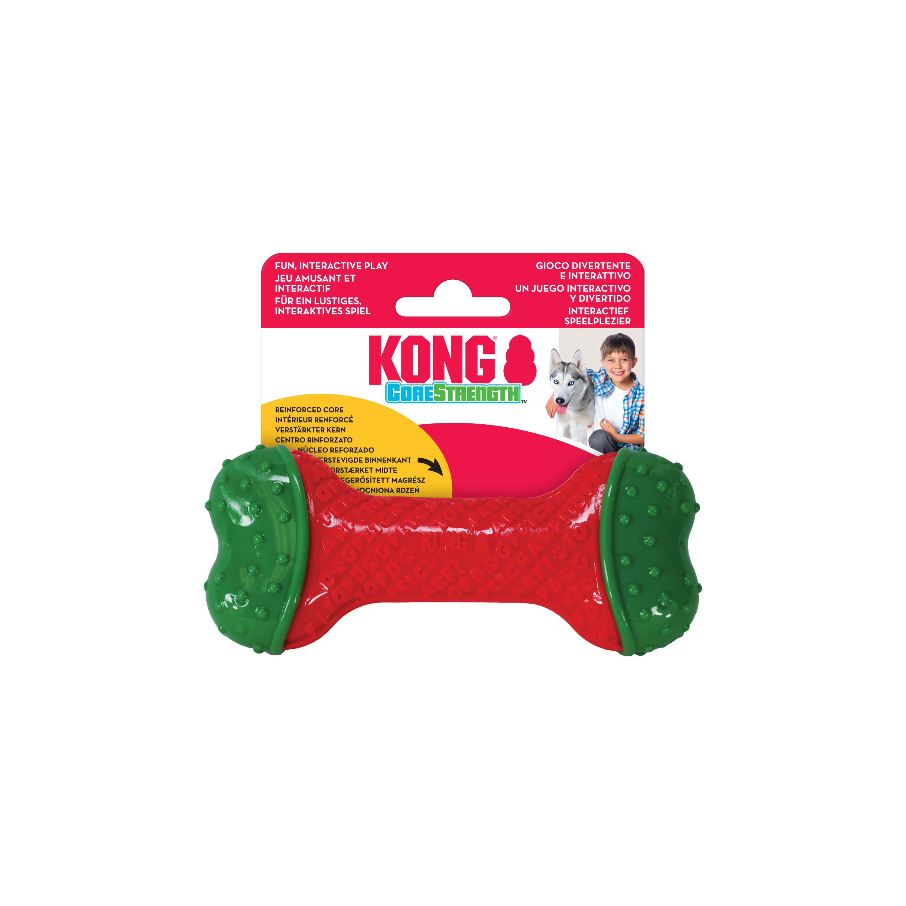 Kong Holiday CoreStrength Bone Dog Toy