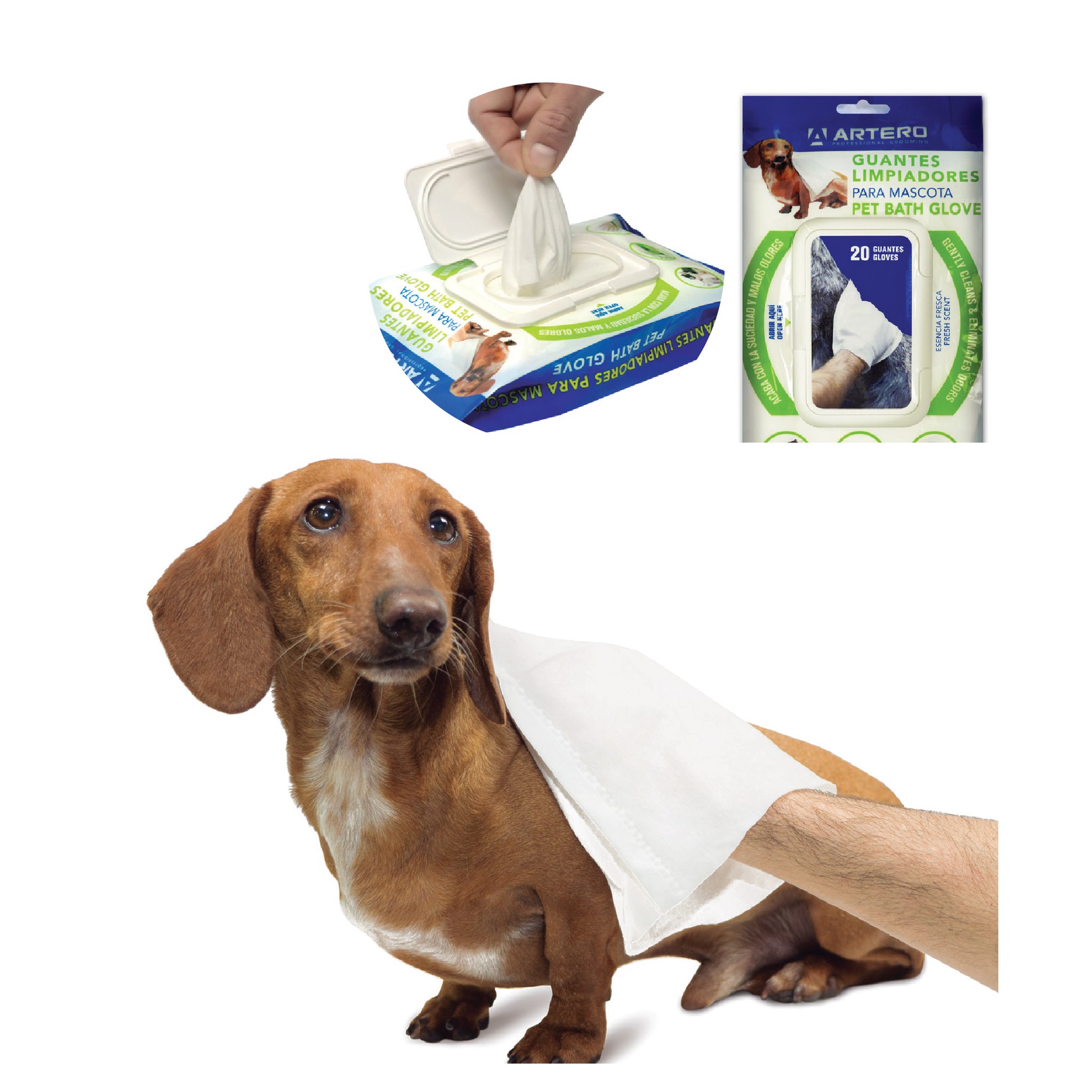ARTERO Pet Cleaning Gloves