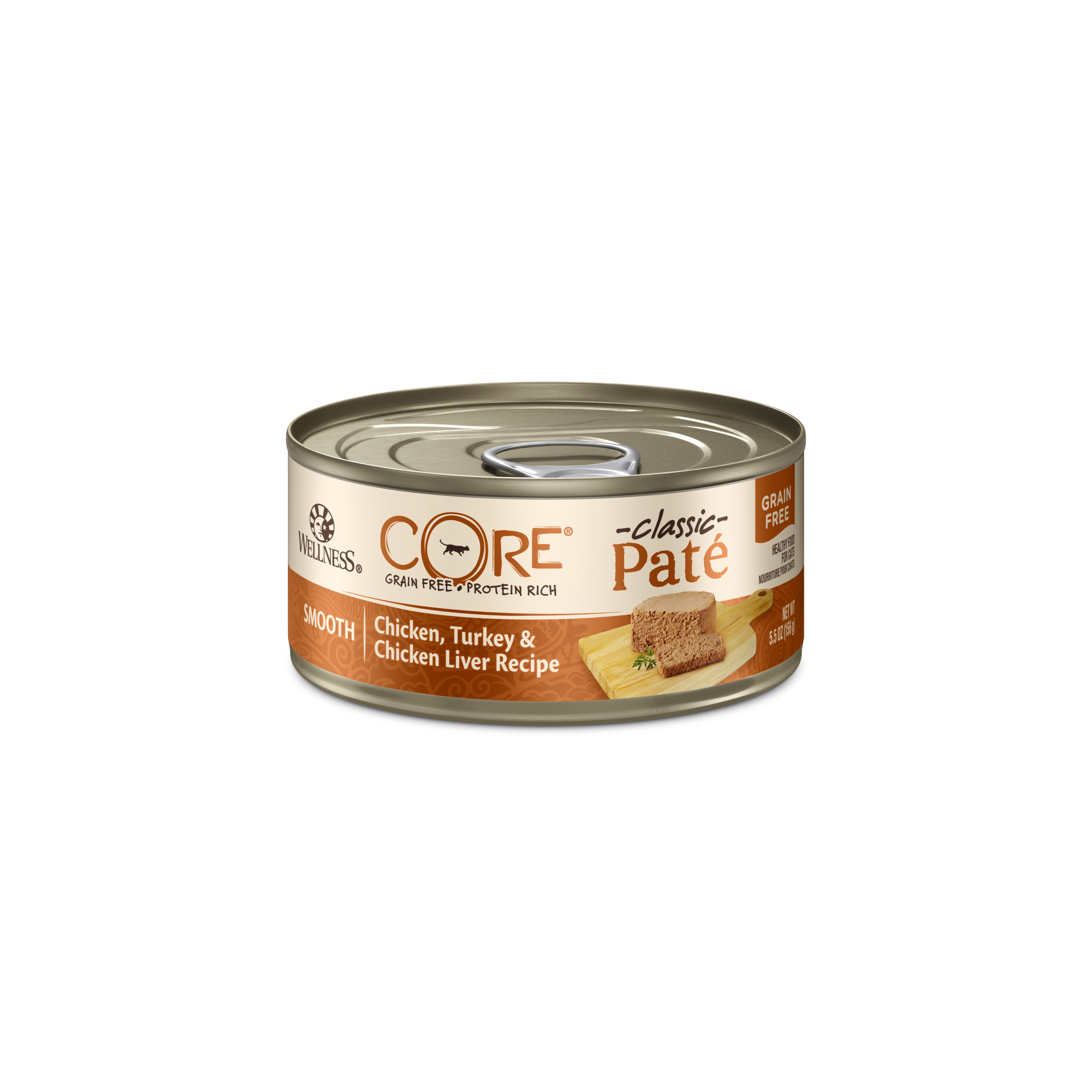 Wellness Core Classic Pate Grain-Free Wet Food for Cats 150g