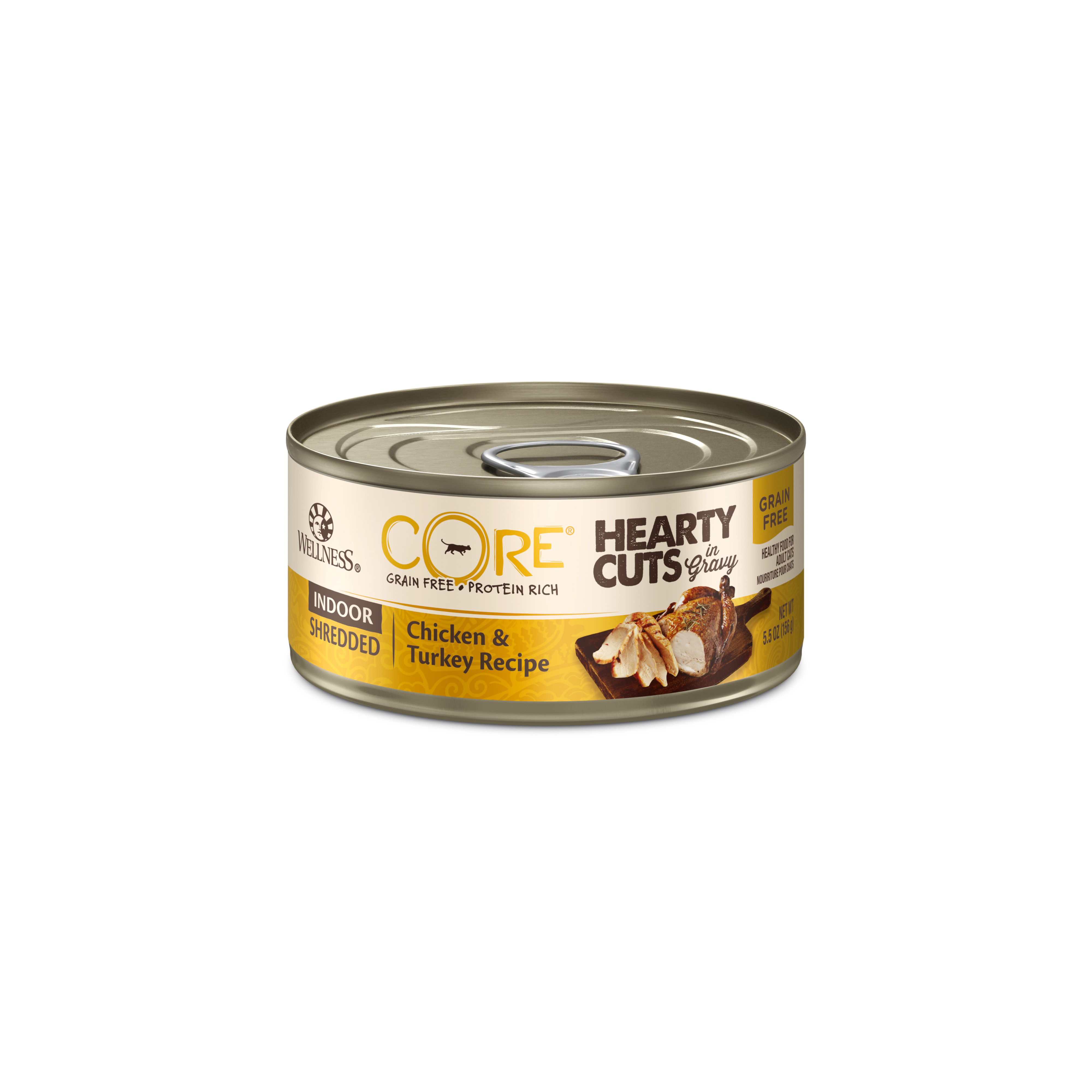 Wellness Core Hearty Cuts in Gravy Grain-Free Wet Food for Cats 150g
