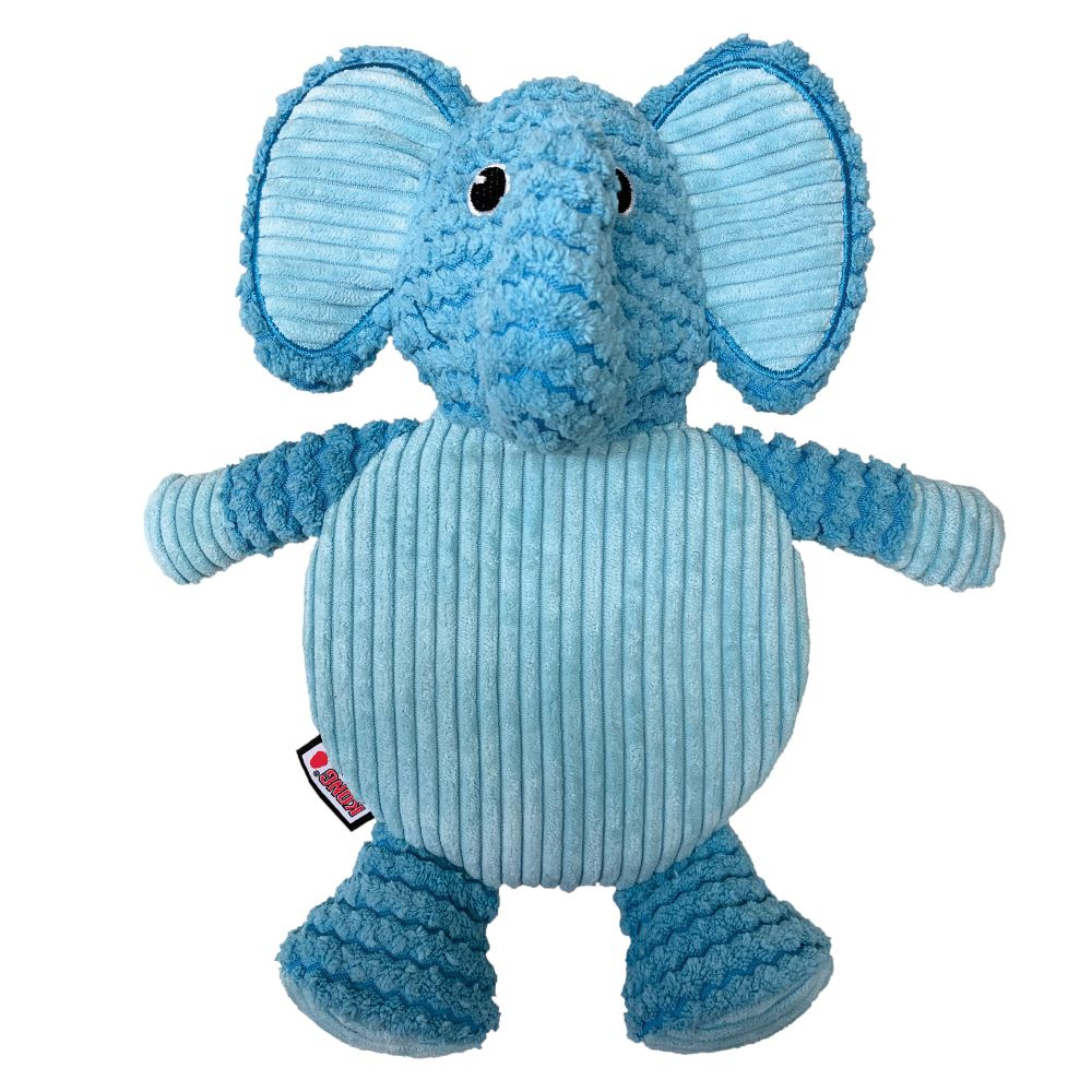 Kong Low Stuff Crackle Tummiez Elephant Dog Toy