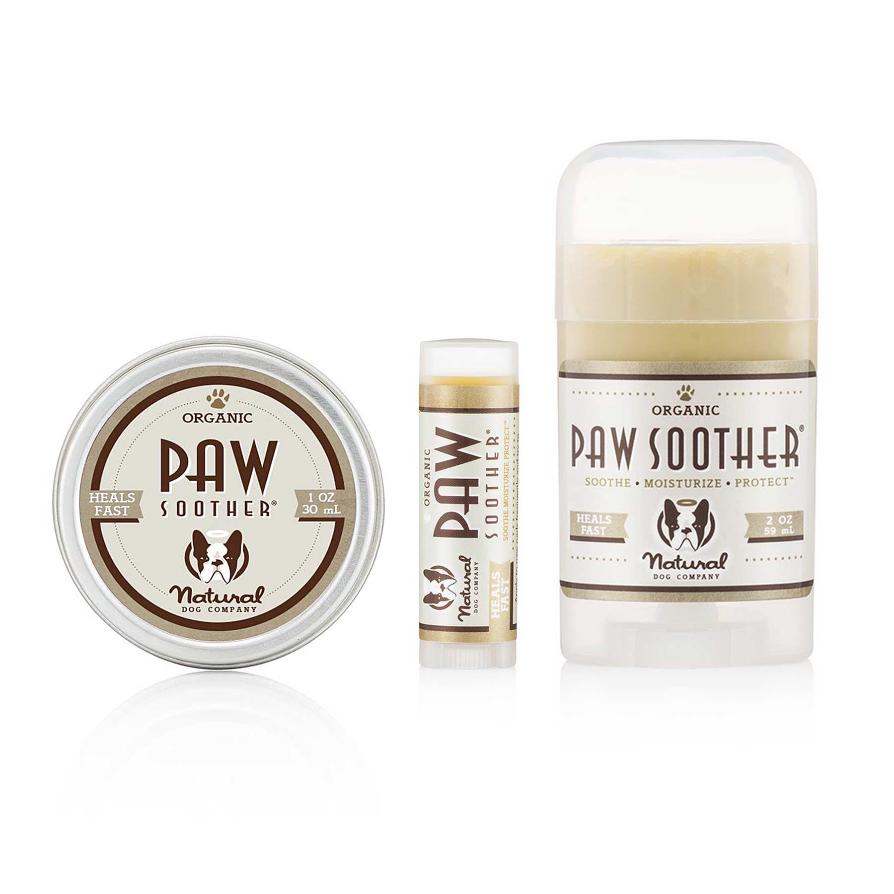 Natural Dog Company Paw Soother Organic Healing Balm