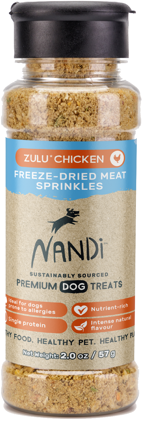 Nandi Premium Freeze Dried Raw Meat Topper