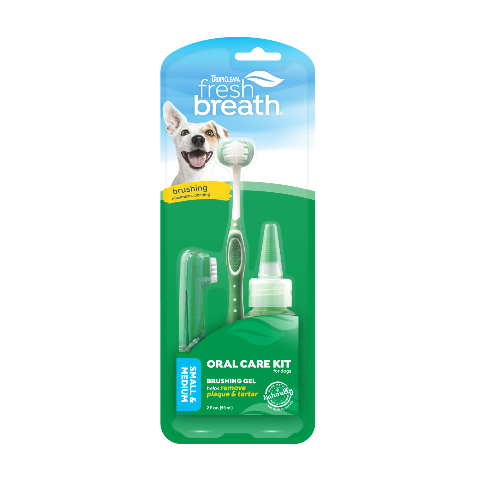 Tropiclean Oral Care Kit for Dogs