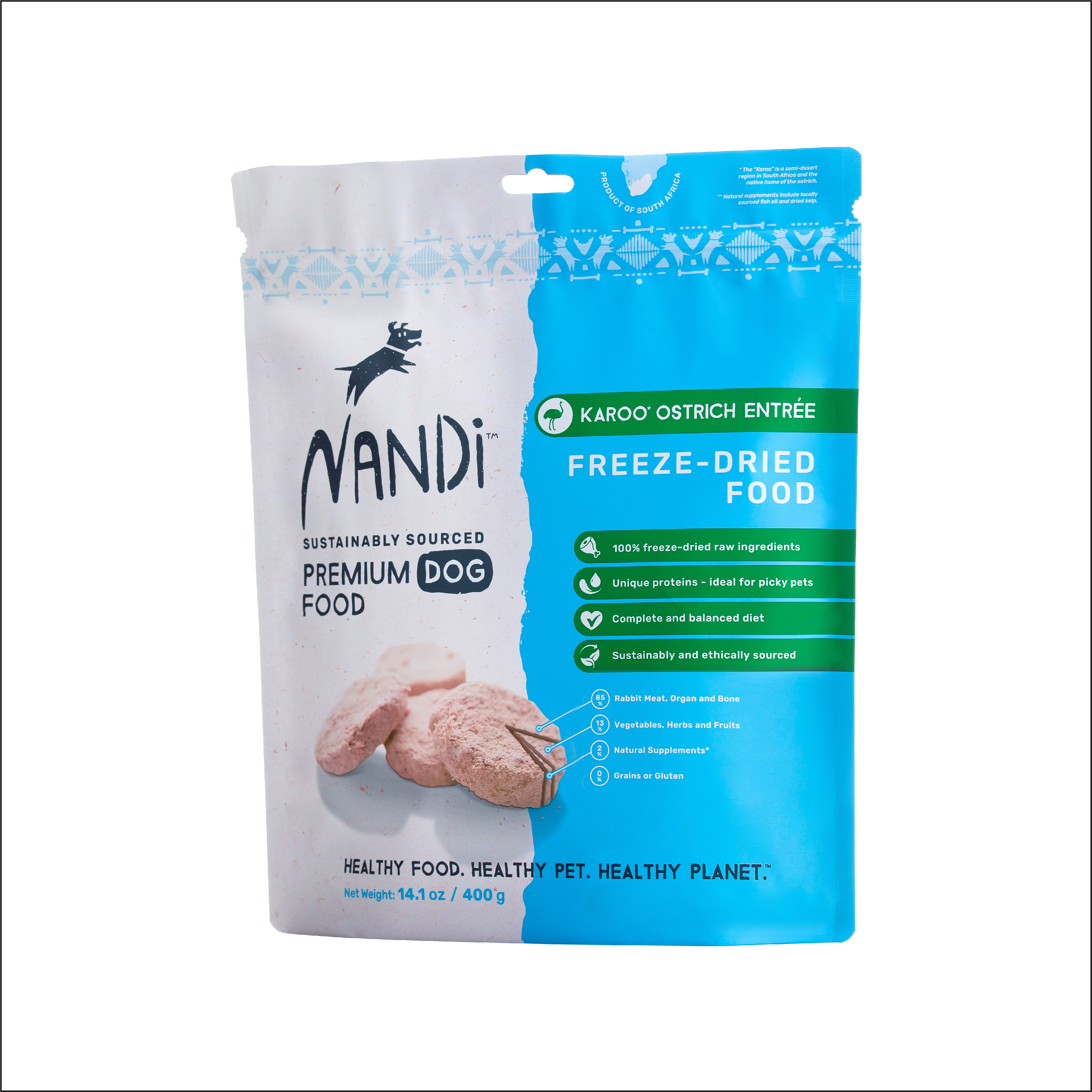Nandi Freeze Dried Premium Dog Food