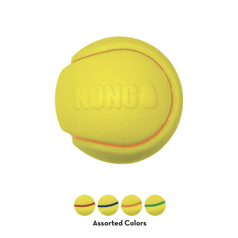 Kong Squeezz Tennis Ball Dog Toy