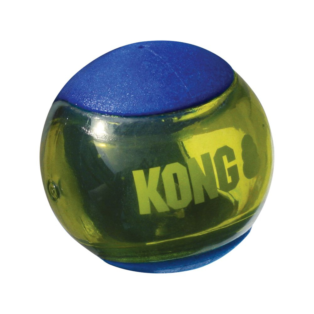 Kong Squeezz Action Ball Blue Dog Toy