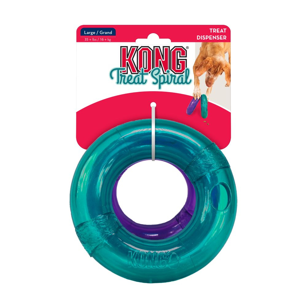 Kong Treat Spiral Ring Dog Toy