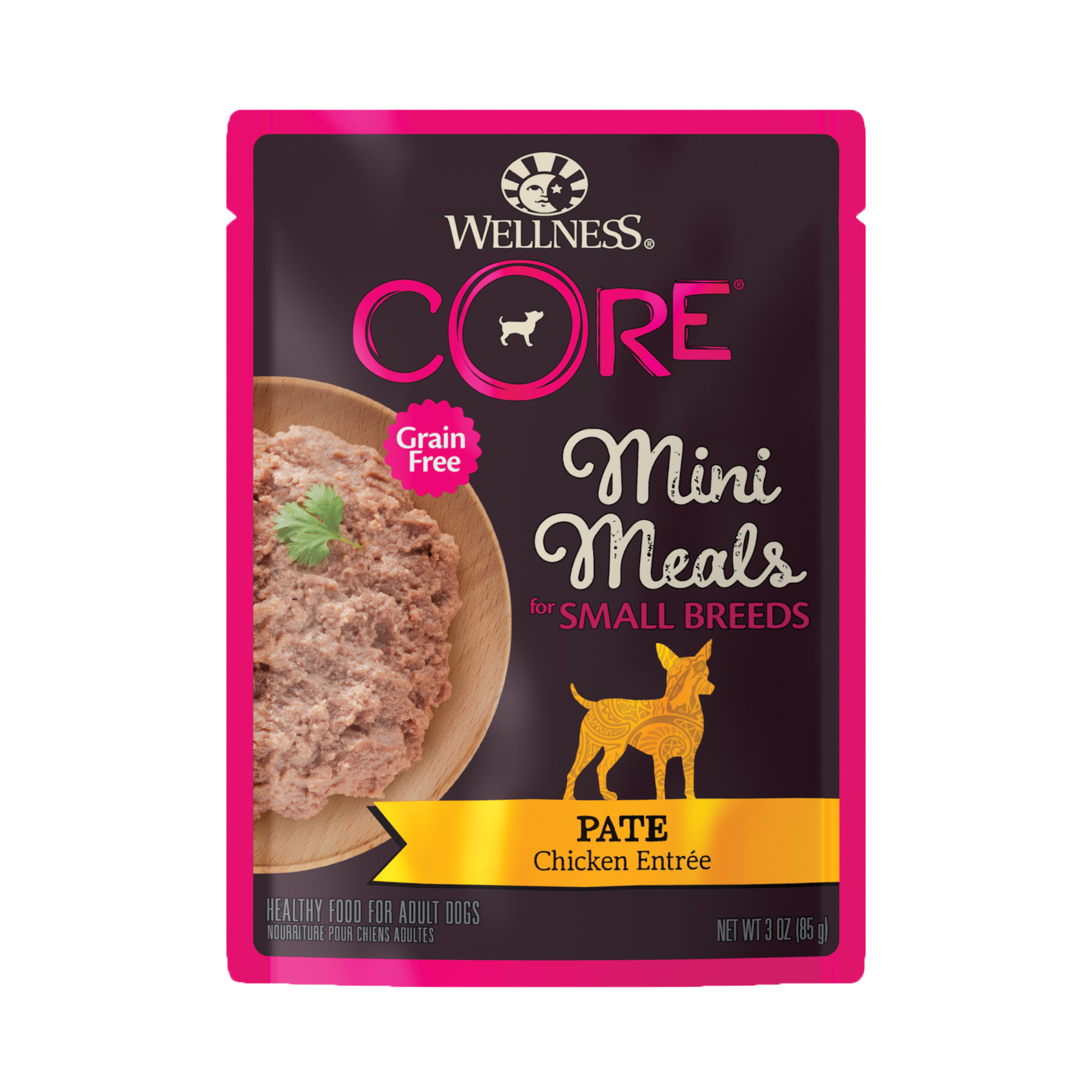 Wellness Core Mini Meals Small Breed Grain-Free Wet Food 85g