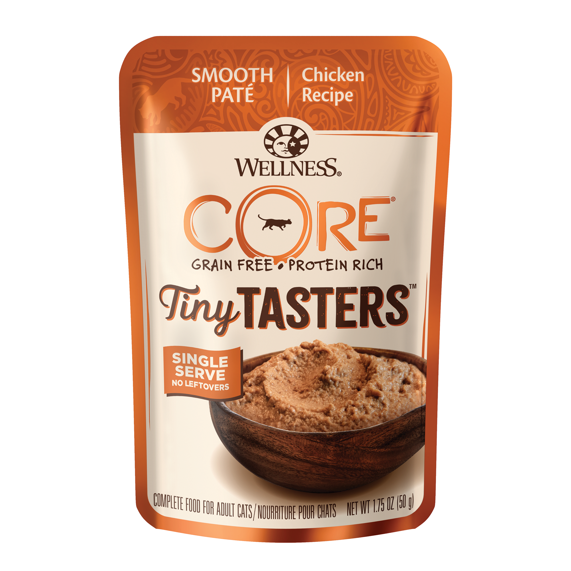 Wellness Core Tiny Tasters Pate Grain-Free Wet Food for Cats 50g