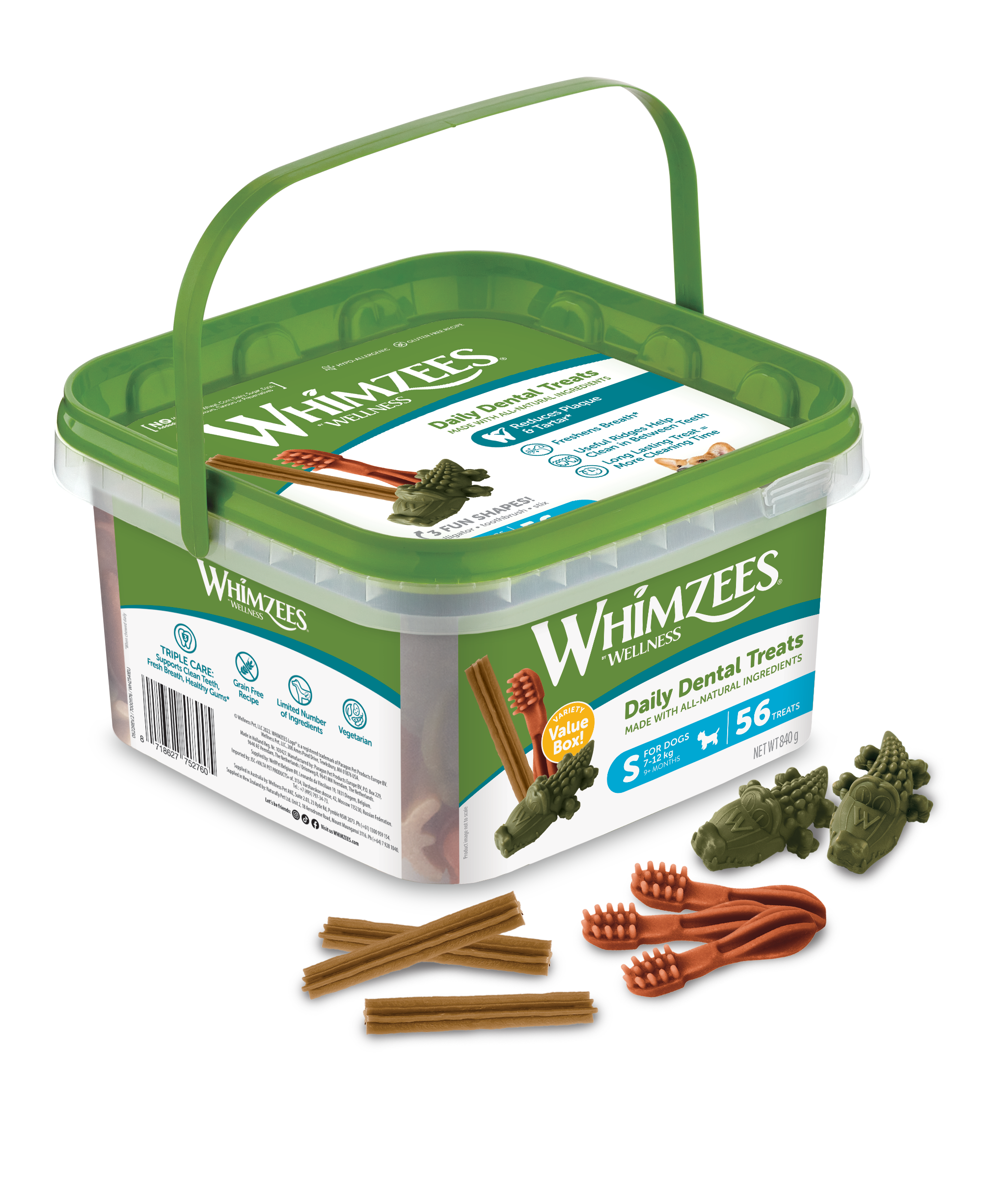 Whimzees Dental Treats Variety Value Box