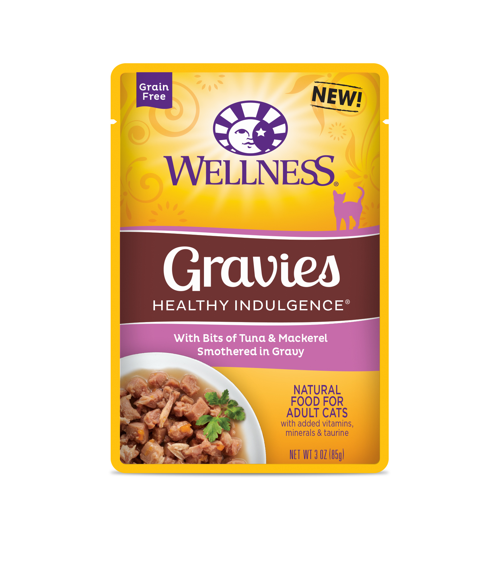 Wellness Complete Health Healthy Indulgence® Gravies Wet Food for Cats 85g
