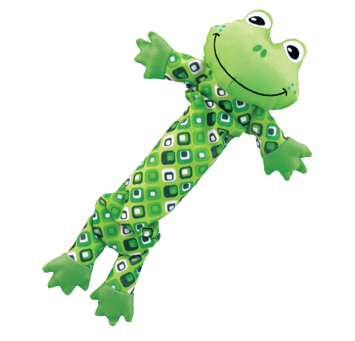 Kong Scretchezz Frog Dog Toy