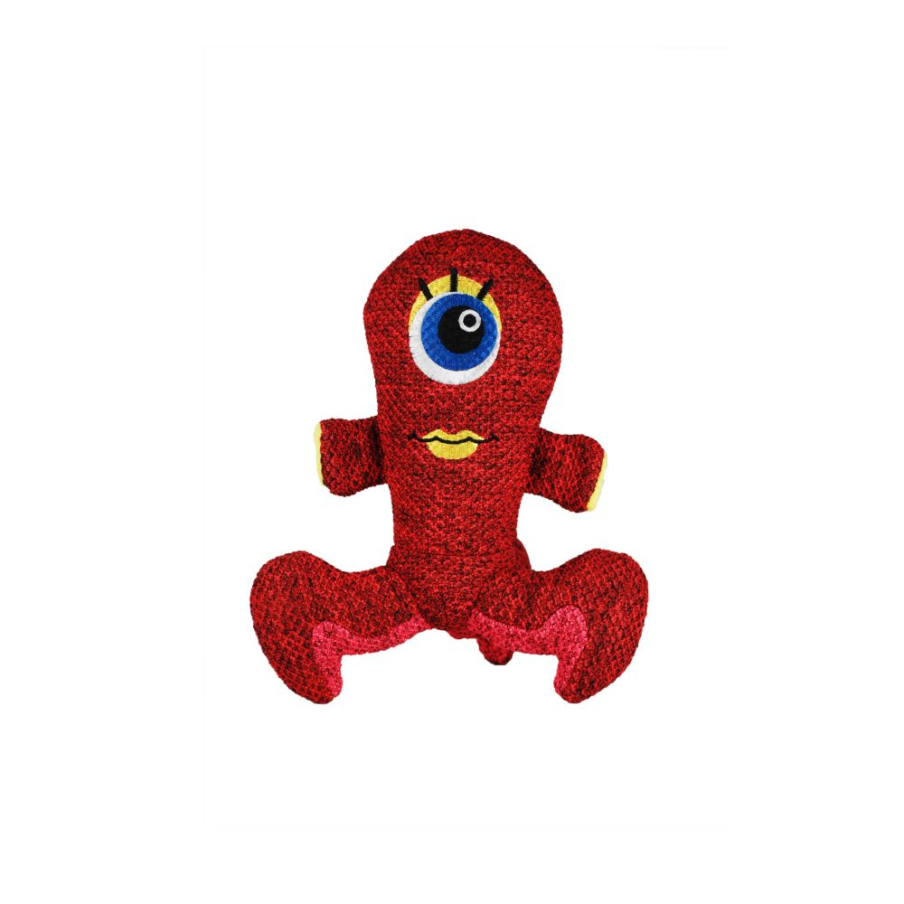 Kong Woozles Red Dog Toy