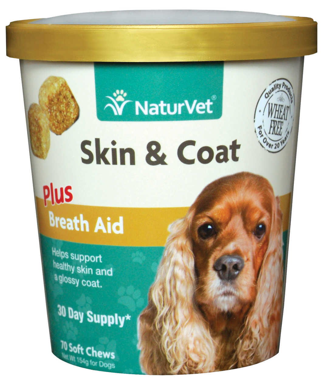 Naturvet Skin & Coat Plus Breath Aid Soft Chews