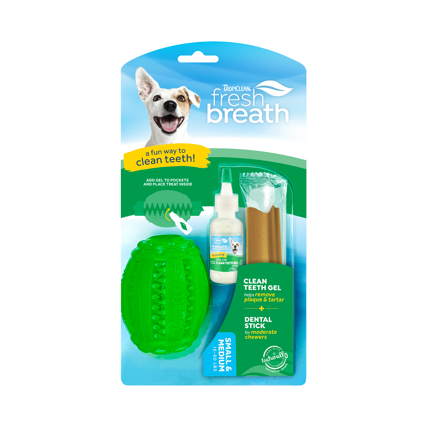 Tropiclean Fresh N Fun Dental Chew Toy for Dogs