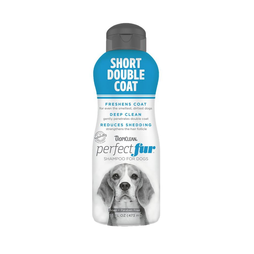 Tropiclean PerfectFur Short Double Coat Shampoo For Dogs
