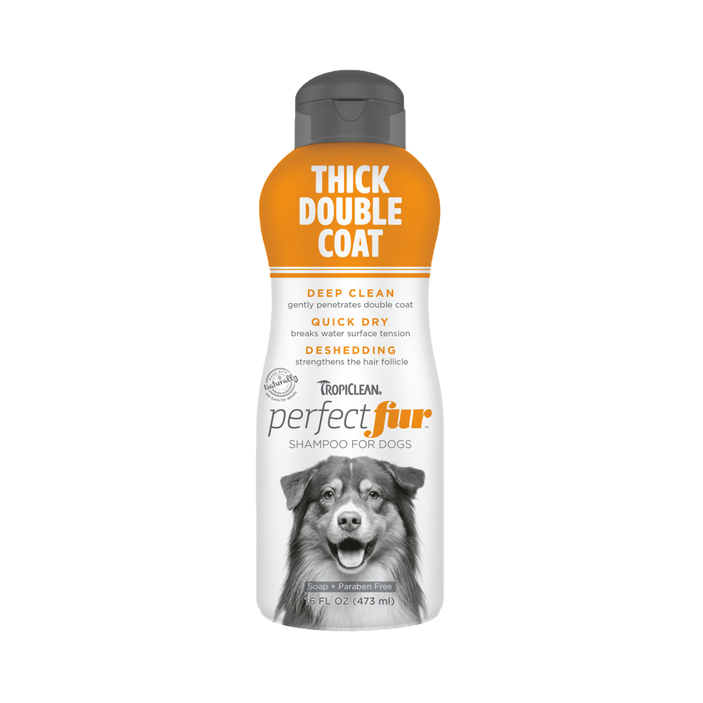 Tropiclean PerfectFur Thick Double Coat Shampoo For Dogs