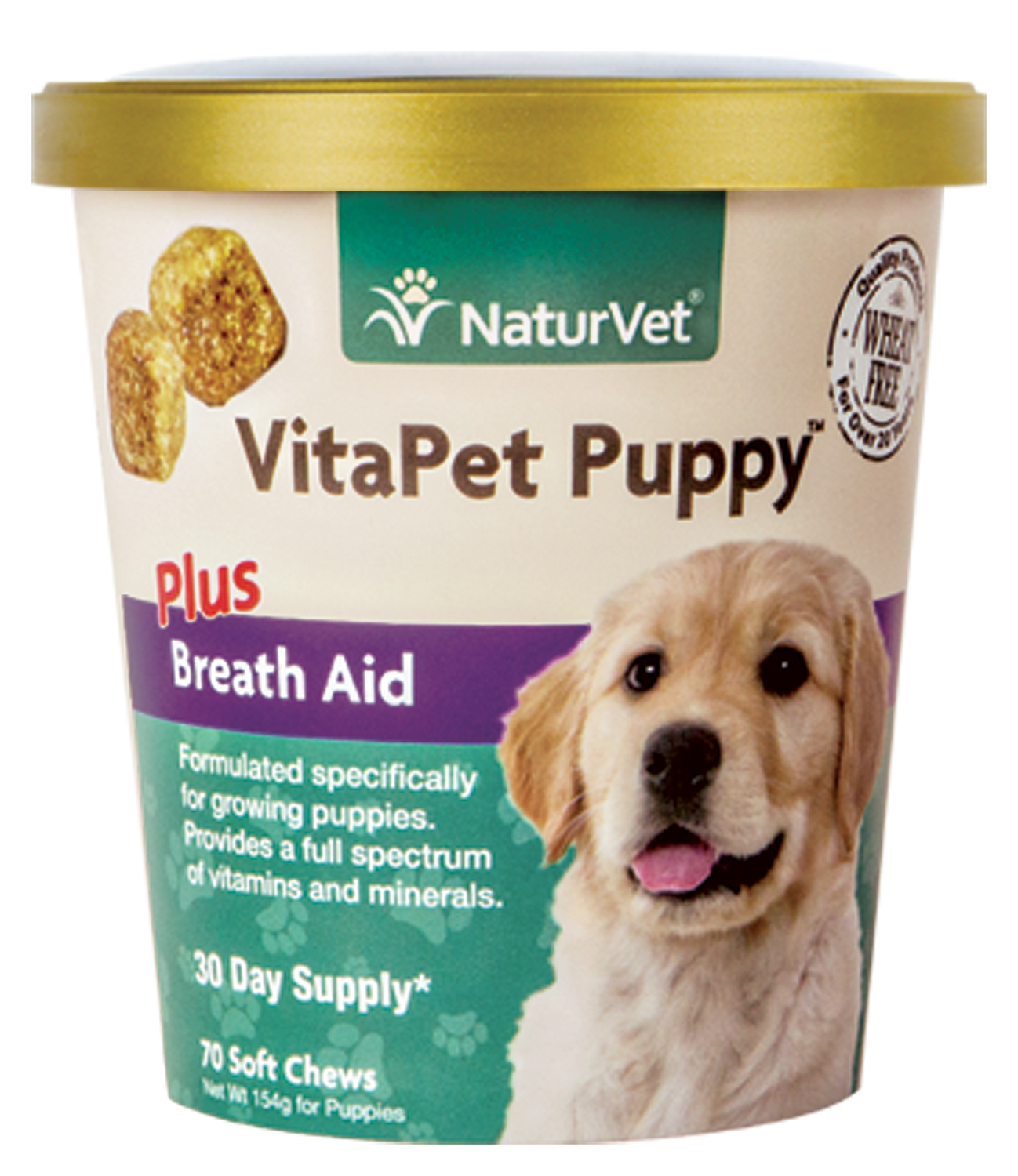 Naturvet VitaPet PuppyTM Plus Breath Aid Soft Chews