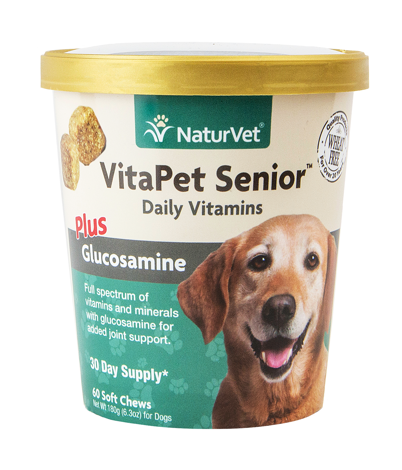 Naturvet VitaPet SeniorTM Plus Glucosamine Soft Chews